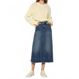 NEW LUISA CERANO long skirt in denim